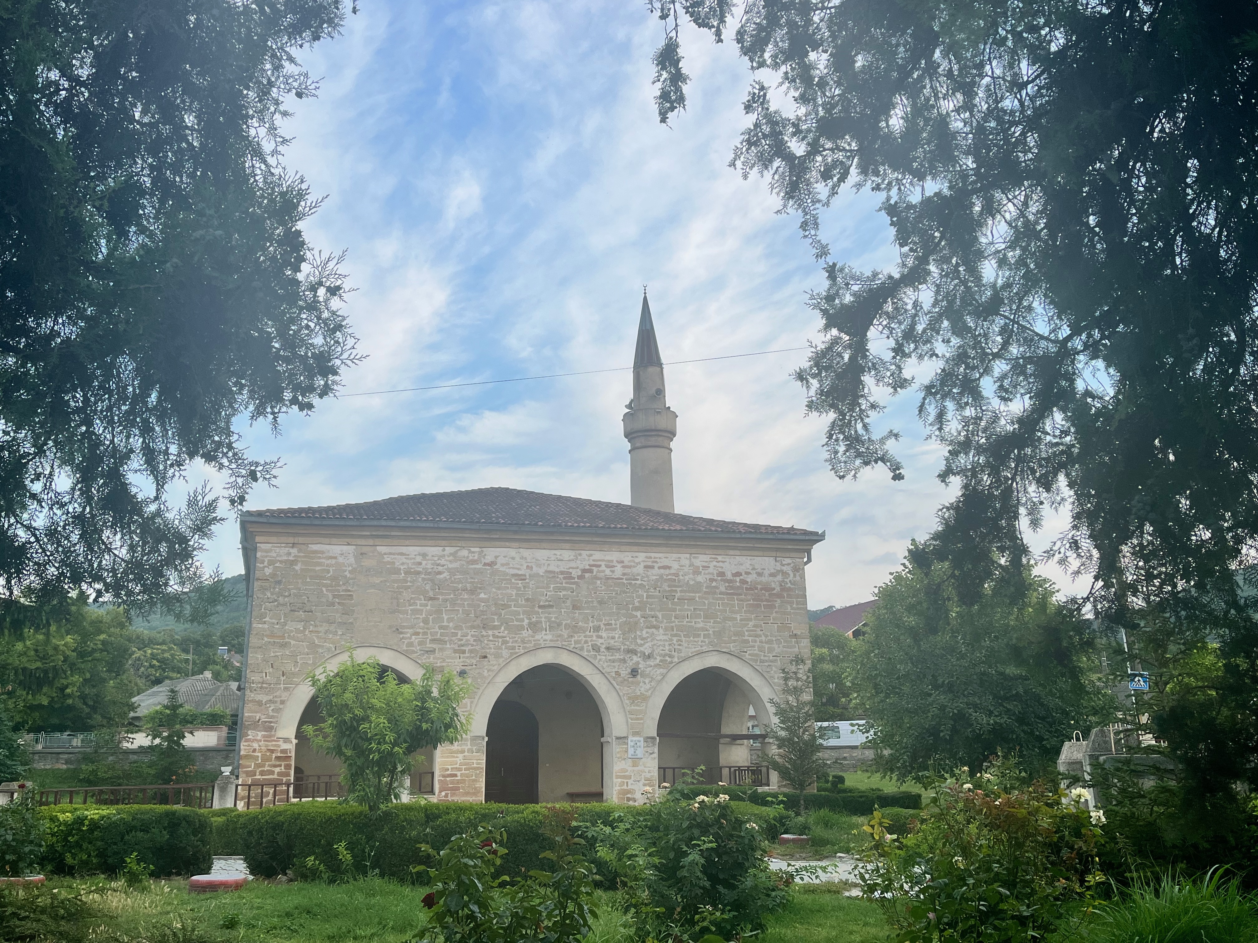 The Gazi Ali Pasha Mosque in Babadag, Babadag, Tulcea County, July 2023